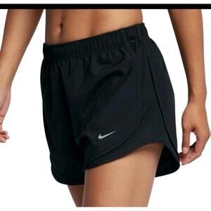 Nike Tempo Women's Brief-Lined Running Shorts Black Size Small 831558-014 NWT